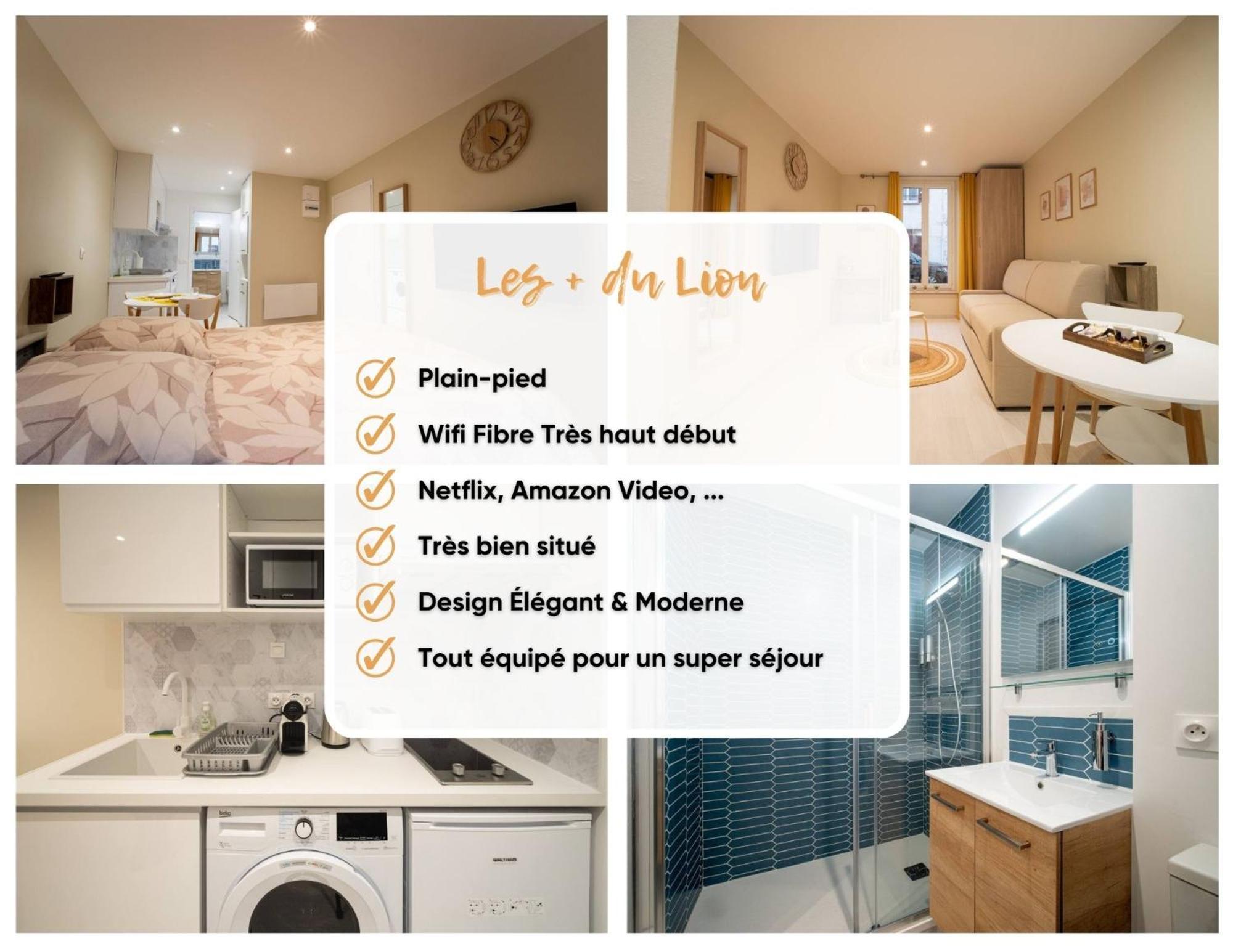 Le Lion - Plain-Pied, Wifi, Yt Premium - 2Rfhomes Château-Thierry Exterior foto